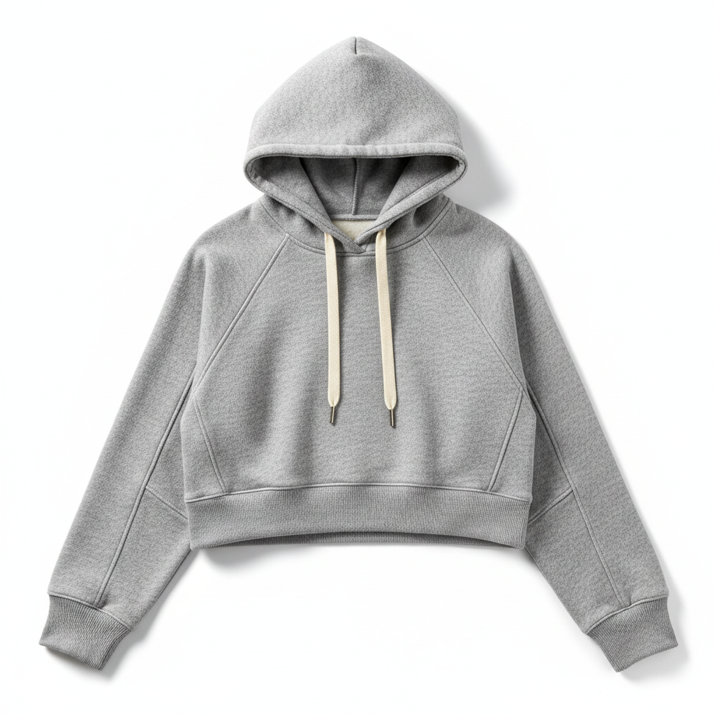 Soft Motion Cropped Hoodie